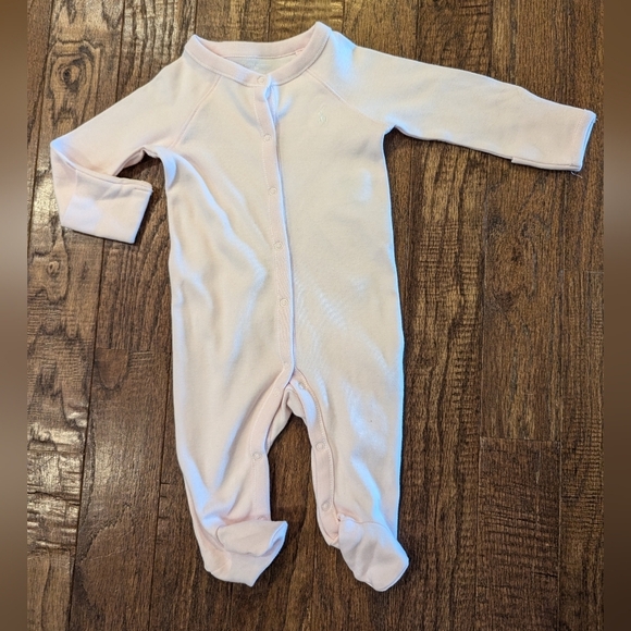 Ralph Lauren Cotton Footed Coverall Baby Girl 3 M- 10-14 lbs - Picture 7 of 15